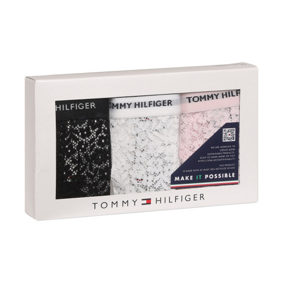 3PACK G-streng til kvinder Tommy Hilfiger flerfarvet (UW0UW04896 0SK)