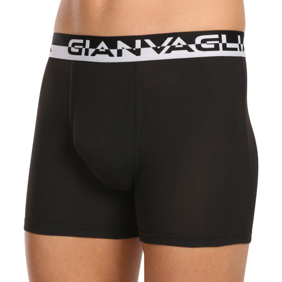 10PACK Boxershorts til mænd Gianvaglia sort (GVG-5012)