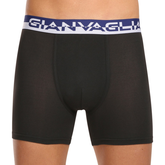 10PACK Boxershorts til mænd Gianvaglia sort (GVG-5012)