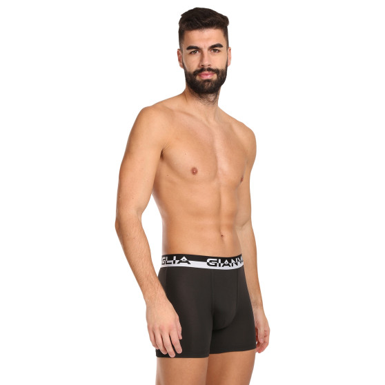 10PACK Boxershorts til mænd Gianvaglia sort (GVG-5012)