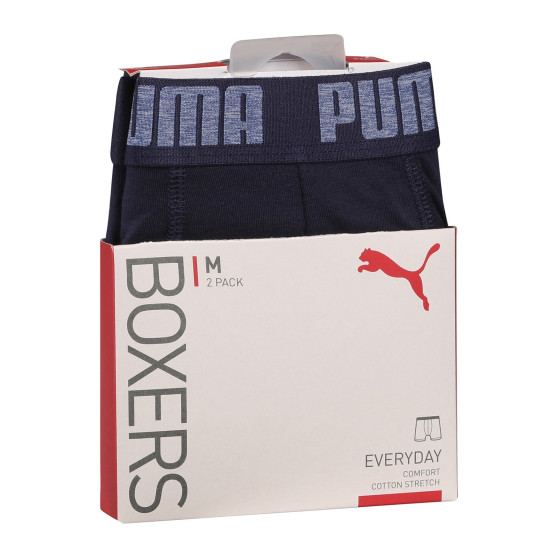 2PACK Boxershorts til mænd Puma blå (521015001 321)