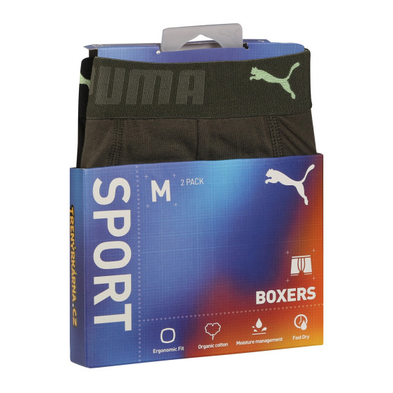 2PACK Boxershorts til mænd Puma flerfarvet (701210962 008)