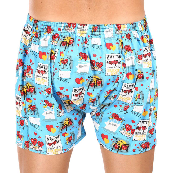 Boxershorts til mænd Styx art klassisk gummi overstørrelse Valentine's Day par (E1756)