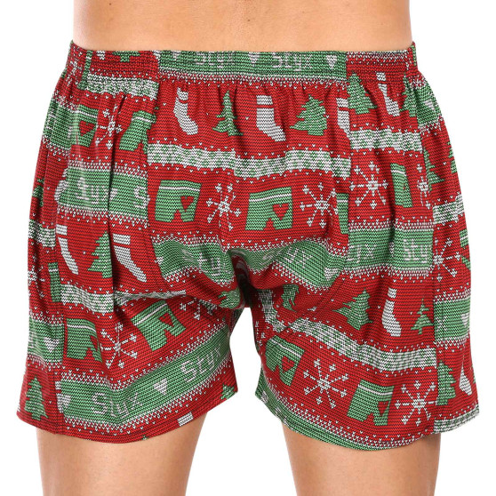 Boxershorts til mænd Styx art klassisk gummi overstørrelse christmas knit (E1658)