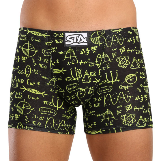 6PACK Boxershorts til mænd Styx long art klassisk gummi flerfarvet (6F12697124)