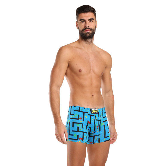 6PACK Boxershorts til mænd Styx long art klassisk gummi flerfarvet (6F12697124)