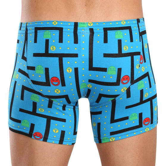 6PACK Boxershorts til mænd Styx long art klassisk gummi flerfarvet (6F12697124)