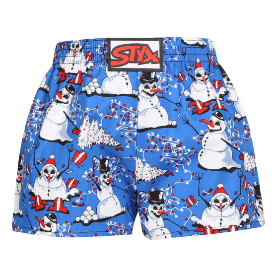 3PACK Børneshorts Styx art klassisk gummi flerfarvet (3J17134)