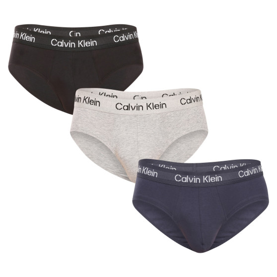 3PACK Trusser til mænd Calvin Klein flerfarvet (NB3704A-KDX)