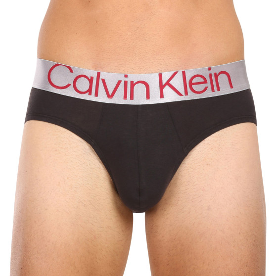 3PACK Trusser til mænd Calvin Klein sort (NB3129A-GIW)