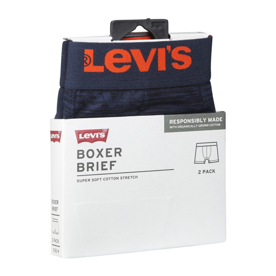 2PACK Boxershorts til mænd Levis flerfarvet (701224650 001)