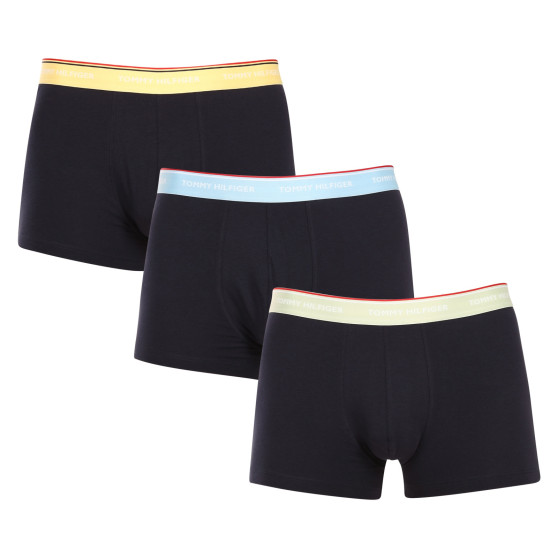 3PACK Boxershorts til mænd Tommy Hilfiger mørkeblå (UM0UM01642 0ID)