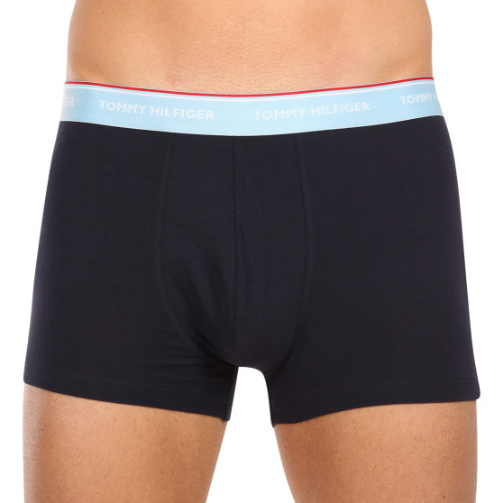 3PACK Boxershorts til mænd Tommy Hilfiger mørkeblå (UM0UM01642 0ID)