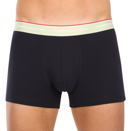 3PACK Boxershorts til mænd Tommy Hilfiger mørkeblå (UM0UM01642 0ID)