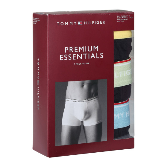 3PACK Boxershorts til mænd Tommy Hilfiger mørkeblå (UM0UM01642 0ID)