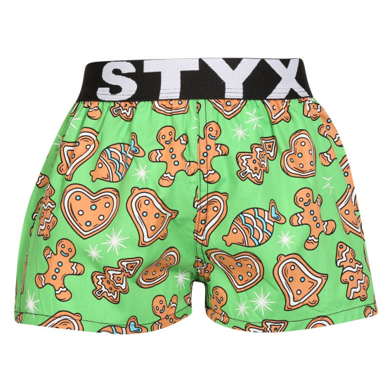 3PACK Børneshorts Styx art sports gummi flerfarvet (3BJ17134)