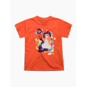 Munter børne-t-shirt Dedoles Dancing Hamster orange (D-K-AP-TSH-C-C-1674)