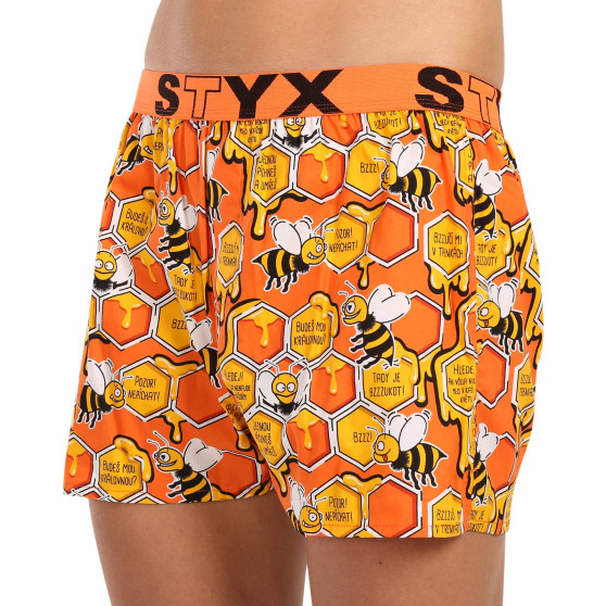 Boxershorts til mænd Styx kunst sport gummi bier (B1654)