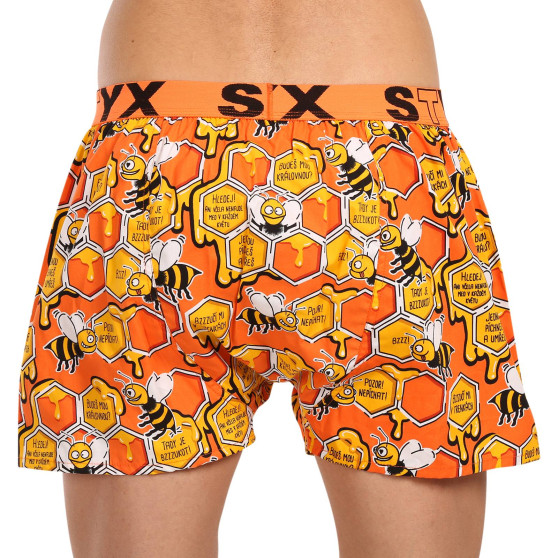 Boxershorts til mænd Styx kunst sport gummi bier (B1654)