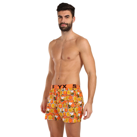 Boxershorts til mænd Styx kunst sport gummi bier (B1654)