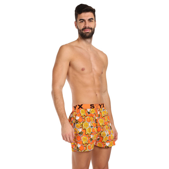 Boxershorts til mænd Styx kunst sport gummi bier (B1654)