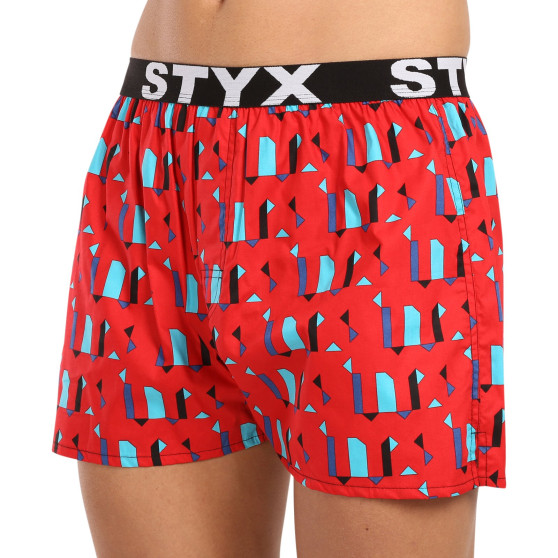 Boxershorts til mænd Styx kunst sport gummimønstre (B1659)