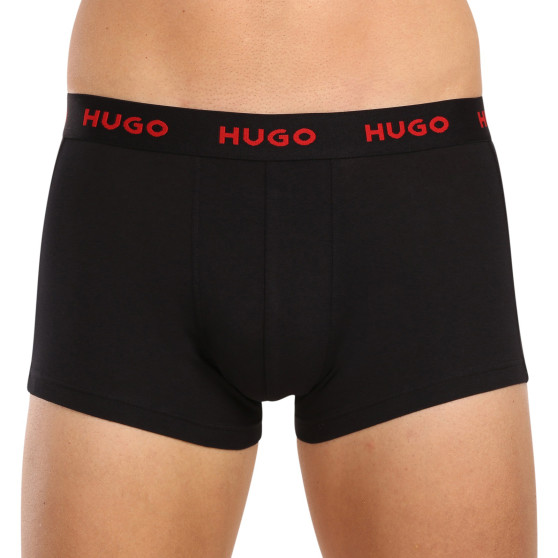 3PACK Boxershorts til mænd HUGO flerfarvet (50469766 420)