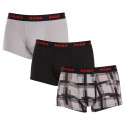 3PACK Boxershorts til mænd HUGO flerfarvet (50480170 039)