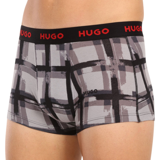 3PACK Boxershorts til mænd HUGO flerfarvet (50480170 039)