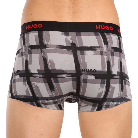 3PACK Boxershorts til mænd HUGO flerfarvet (50480170 039)