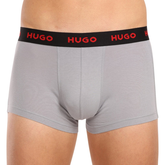 3PACK Boxershorts til mænd HUGO flerfarvet (50480170 039)