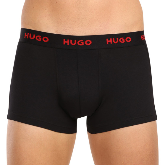 3PACK Boxershorts til mænd HUGO flerfarvet (50480170 039)