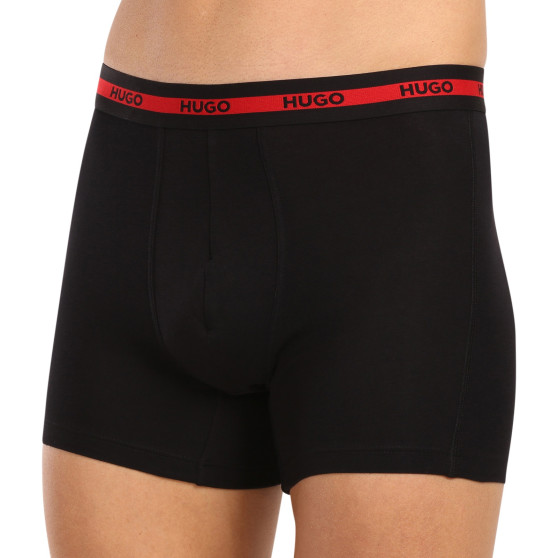 3PACK Boxershorts til mænd HUGO flerfarvet (50496713 420)