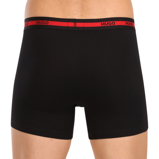 3PACK Boxershorts til mænd HUGO flerfarvet (50496713 420)