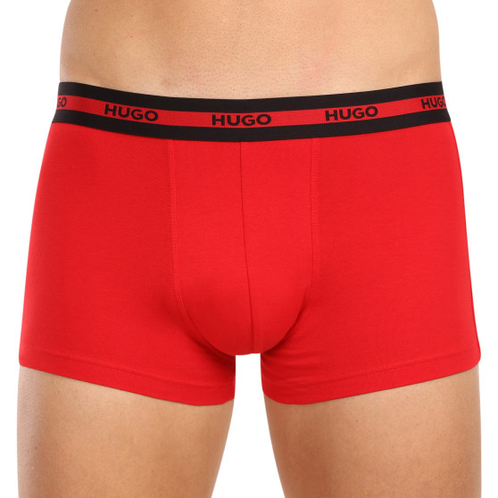 3PACK Boxershorts til mænd HUGO flerfarvet (50503083 623)