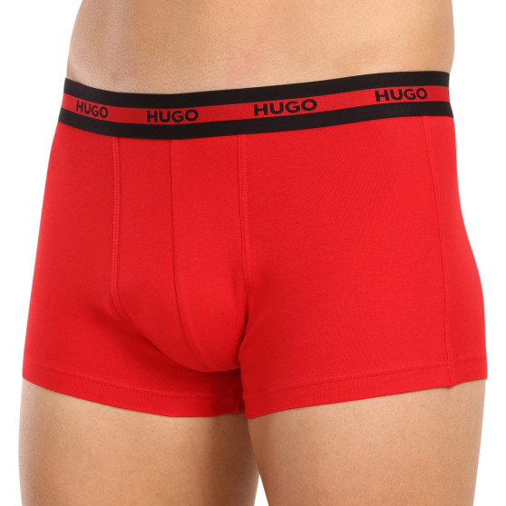 3PACK Boxershorts til mænd HUGO flerfarvet (50503083 623)