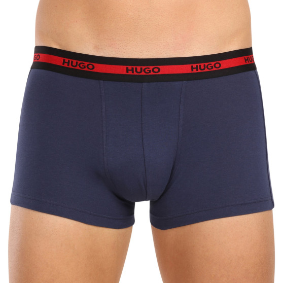 3PACK Boxershorts til mænd HUGO flerfarvet (50503083 623)