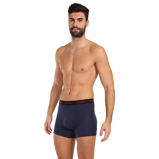 3PACK Boxershorts til mænd HUGO flerfarvet (50510192 405)