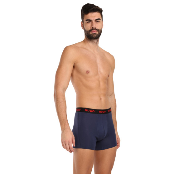 3PACK Boxershorts til mænd HUGO flerfarvet (50510192 405)