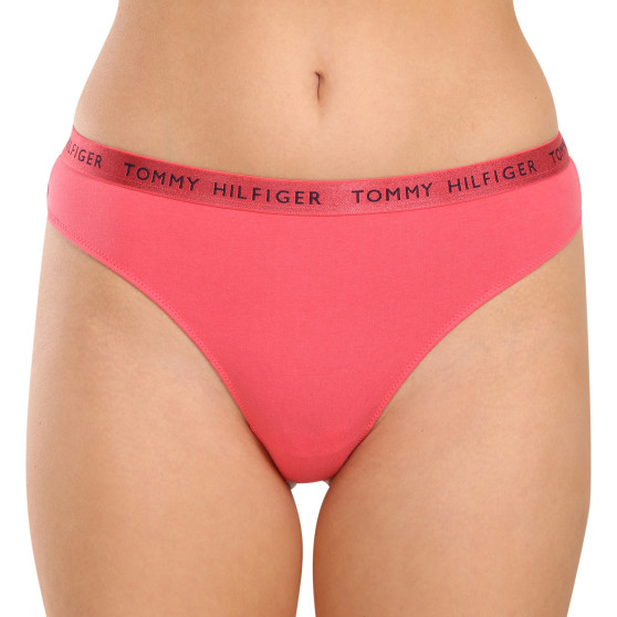 3PACK G-streng til kvinder Tommy Hilfiger flerfarvet (UW0UW04889 0V5)