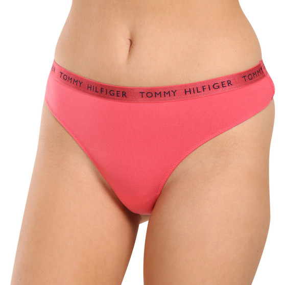 3PACK G-streng til kvinder Tommy Hilfiger flerfarvet (UW0UW04889 0V5)