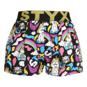 Børneshorts Styx kunst sport gummi enhjørning (BJ1158)