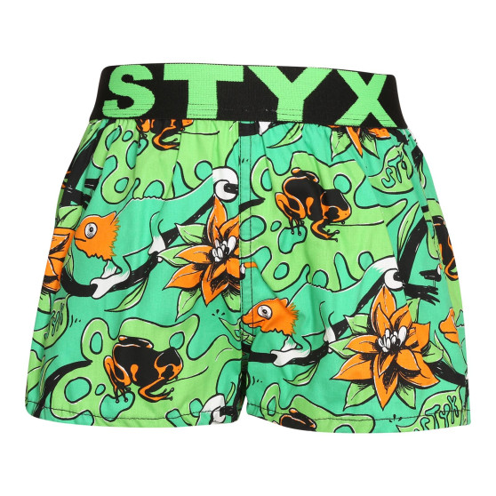 Børneshorts Styx art sports gummi tropic (BJ1557)