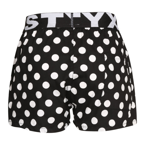 Børneshorts Styx art sports gummi polka dots (BJ1650)