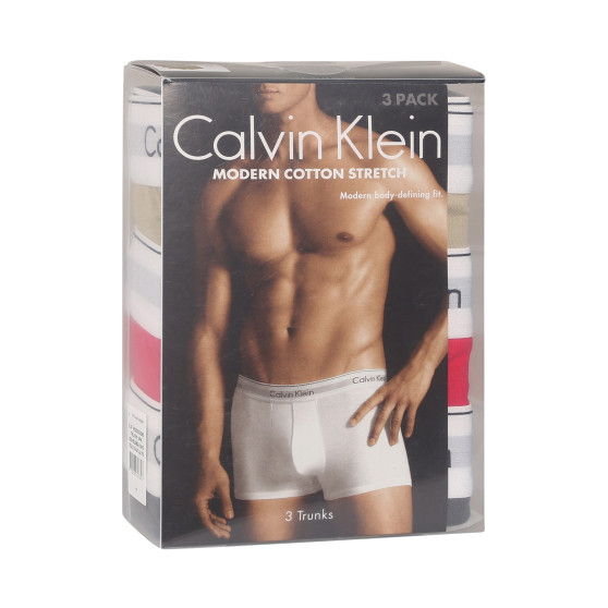 3PACK Boxershorts til mænd Calvin Klein flerfarvet (NB2380A-GW5)