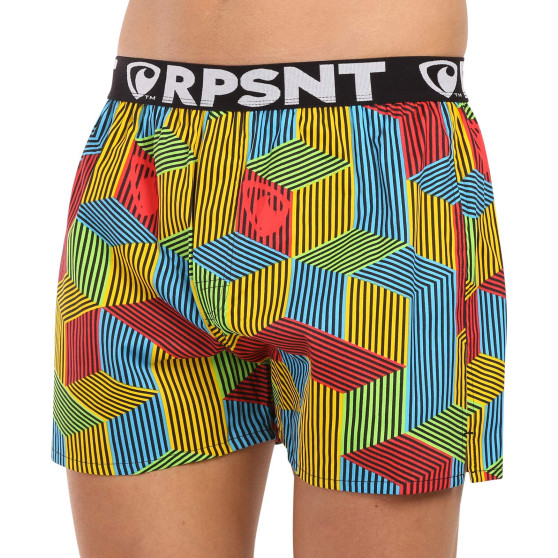 Boxershorts til mænd Represent eksklusivt Mike Cubeillusion (R3M-BOX-0740)