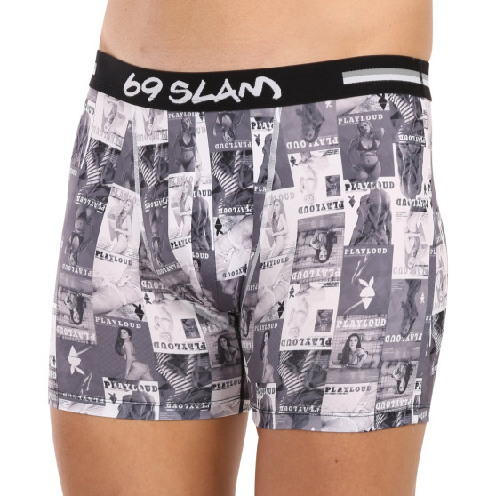 Boxershorts til mænd 69SLAM fit playloud magazine (MCYPMG-PO)