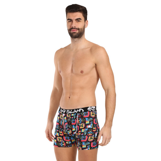 Boxershorts til mænd 69SLAM fit bamboo monsta freak gilbert (MPBMFK-BB)