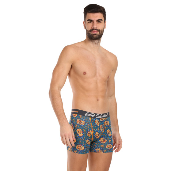 Boxershorts til mænd 69SLAM fit bambus hamsa hand gilbert (MPBHHD-BB)