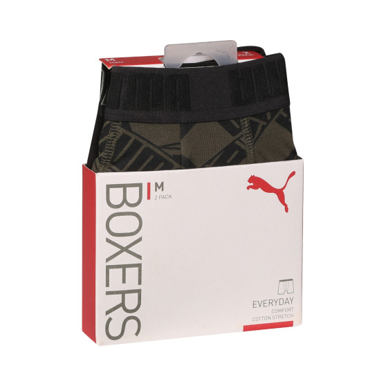 2PACK Boxershorts til mænd Puma flerfarvet (701224051 001)